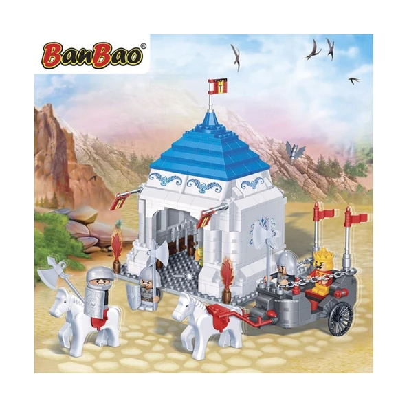 Orjinal Lego ile Uyumlu 460 Parçalı Şato Savaşcı Lego Seti BÜYÜK LEGO SETİ - 2