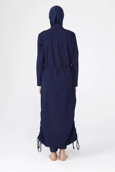Adasea Tam Kapalı Tesettür Mayo Uzun Tam Boy 4065 - 2