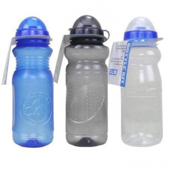 Beto Matara - Suluk 600 ML Kırılmaz Koku Yapmaz Bisiklet Matarası Mavi - 2