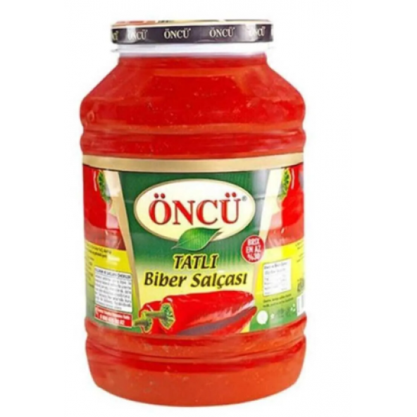PTTAVM: ÖNCÜ BİBER SALÇASI TATLI 4300 GR