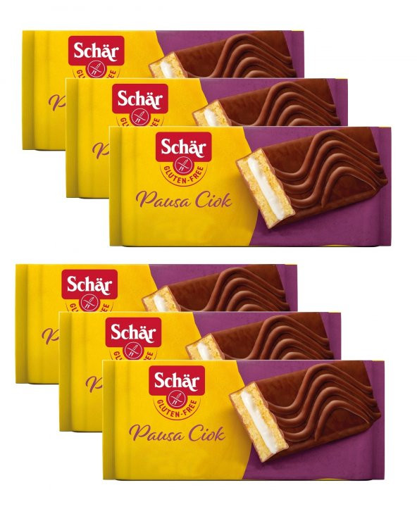 Schar Glutensiz Pausa Ciok Kakao Kaplamalı Kek 35g 6 Adet