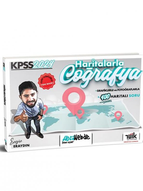 KPSS 2024 HARİTALARLA COĞRAFYA  HOCAWEBDE