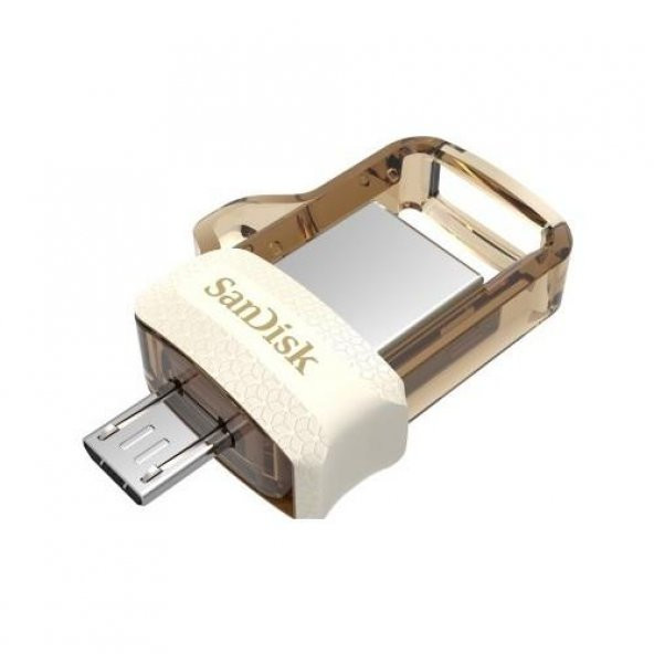 Sandisk Dual Drive OTG 32GB Gold MicroUsb Bellek SDDD3-064G