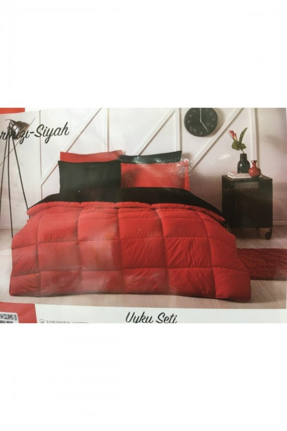 Özdilek Colormix Uyku Seti Rf - Kırmızı - Tek Kişilik