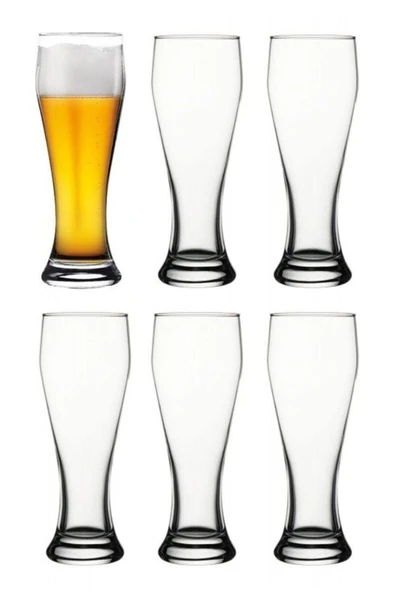 Paşabahçe Messi 6 Lı Bira Bardak 42126 - Resim 2