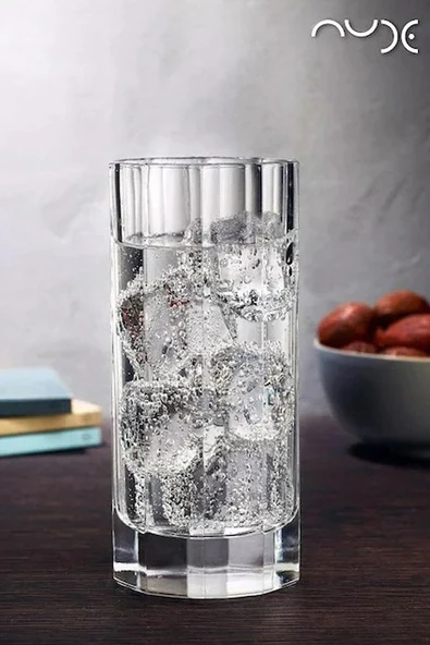 Paşabahçe 68013 Nude Churchill Meşrubat Bardağı 350CC 4 Adet - Resim 2