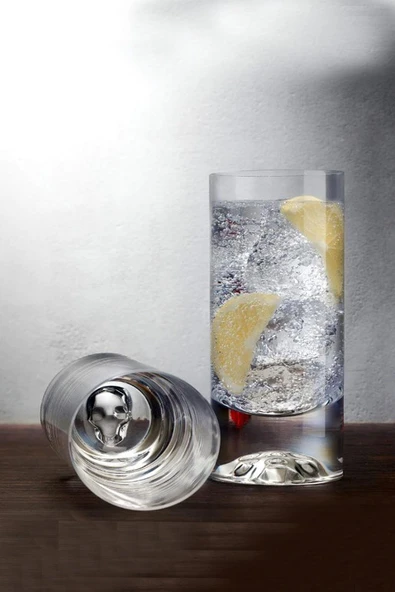 Paşabahçe Shade 4 Lü Kafa Taslı Kabartmalı Kokteyl Bardağı Seti 22300 ürün görseli 1