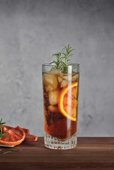 Paşabahçe Nude Serisi Caldera Long Drink Kristal  6 lı Meşrubat Bardak 68134 450 cc ürün görseli 1