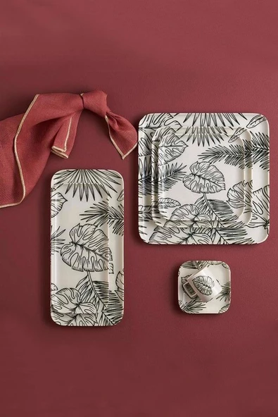 Porland Green 19 Parça 6 Kişilik İkram Takımı - 2