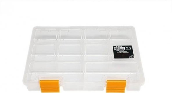 Hayal sepeti Şeffaf Malzeme Kutusu 7 Inç Klasik Organizer - 10 gözlü - 4