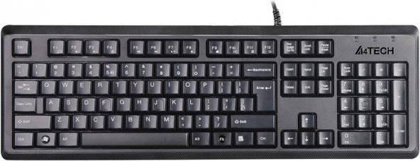 A4 Tech KR-92 Usb Kablolu Multimedya Q Klavye Siyah