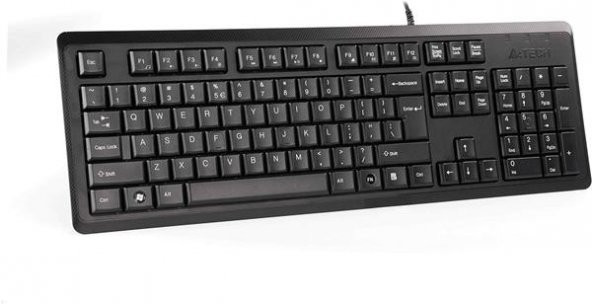 A4 Tech KR-92 Usb Kablolu Multimedya Q Klavye Siyah - 2