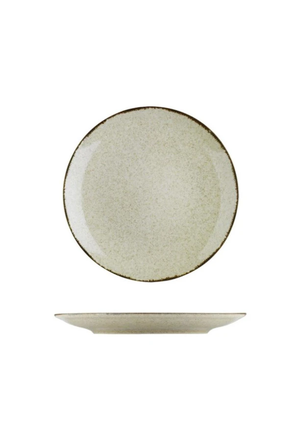 Kütahya Porselen Pearl Colorx Eo 6 Adet 21 Cm Pasta Tabak Tarçın CXEO21DU730P02