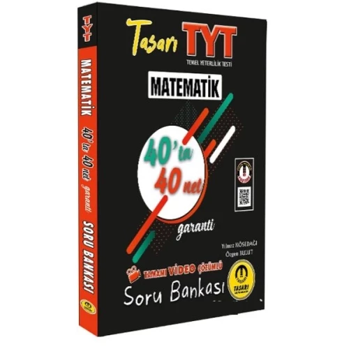 Tasarı TYT Matematik 40 ta 40 Net Soru Bankası