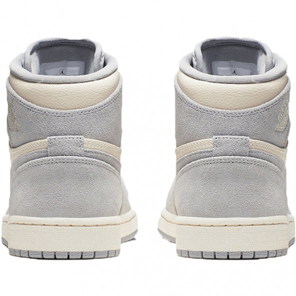 Nike Air Jordan 1 High Premium 'Atmosphere Grey' Sneakers - Resim 3