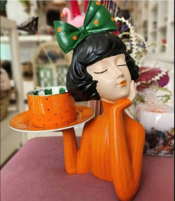 Tepsili kız Büyük Boy Sunumluk - 2