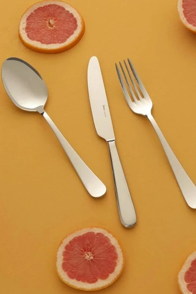 Hisar Barcelona 84 Parça Çatal Kaşık Bıçak Seti ürün görseli 1