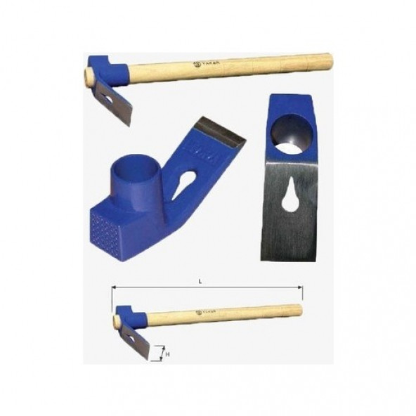 Yakar Çelik Keser Saplı - Resim 2