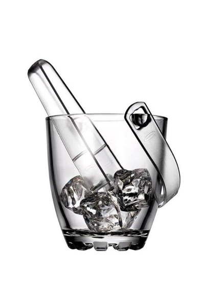 Paşabahçe 53628 Sylvana Cam Buz Kovası Maşalı ürün görseli 1