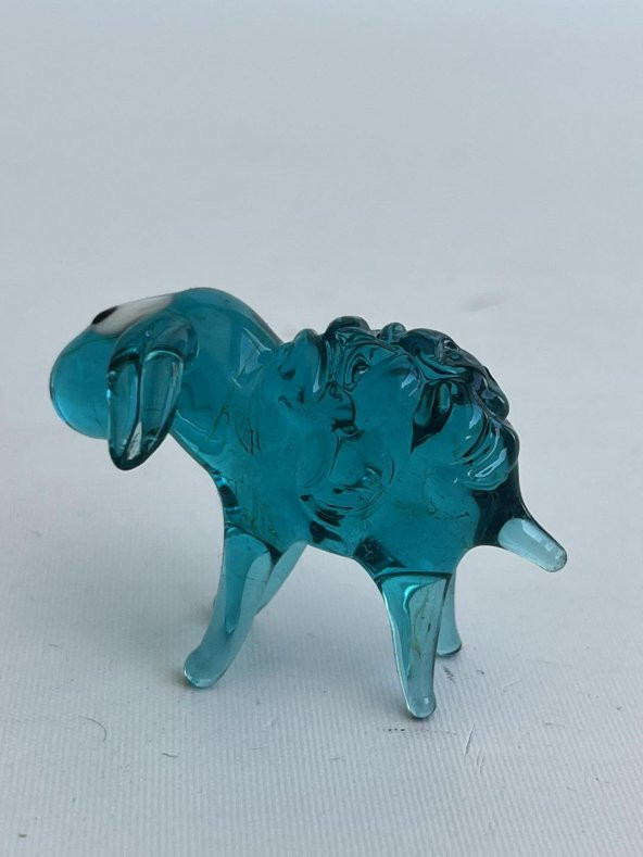 El Yapımı Murano Cam Koyun Biblo A67-02 - Resim 5