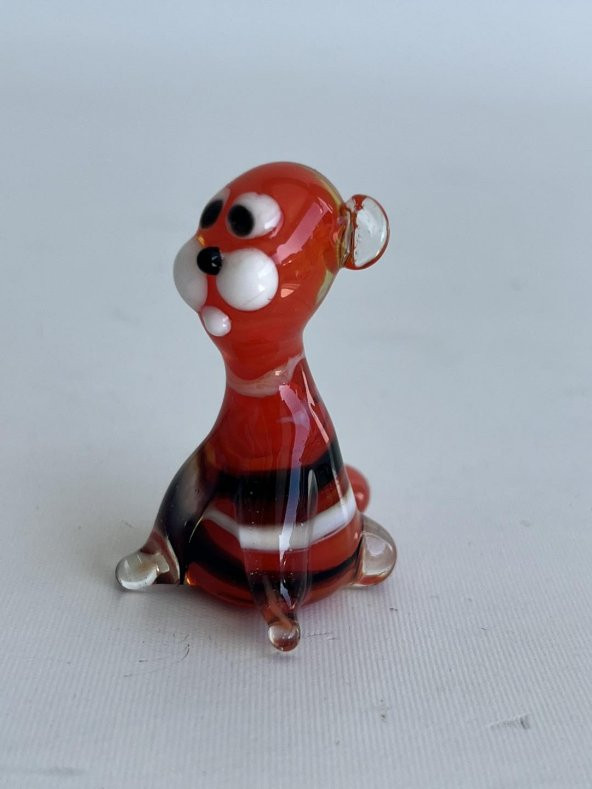 El Yapımı Murano Cam Kedi Biblo A71-03 - 2