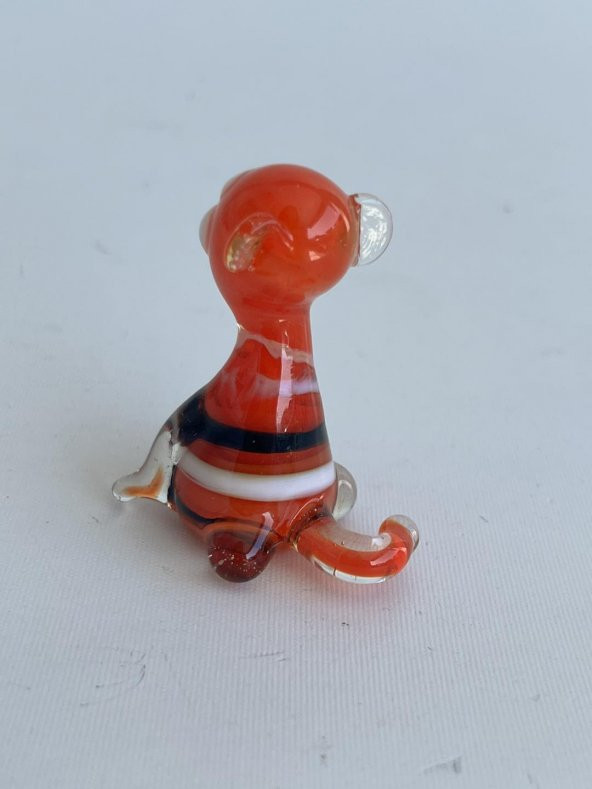 El Yapımı Murano Cam Kedi Biblo A71-03 - 5