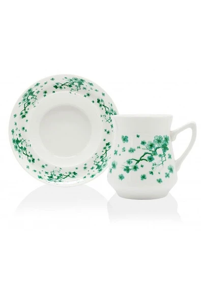 Buenos Porselen 6 Lı Nescafe Fincanı 200 ml ürün görseli 1