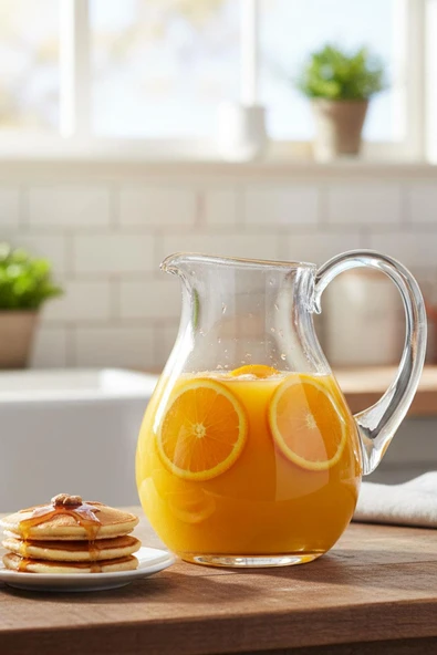 Paşabahçe El İmalatı Kana Sürahi 1 Adet 13570 - Resim 2