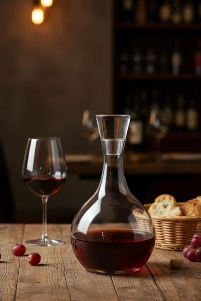 Paşabahçe El İmalatı Kristal Castello Karaf,Şişe 1000 cc  90492(Ürün Renksizdir) ürün görseli 1