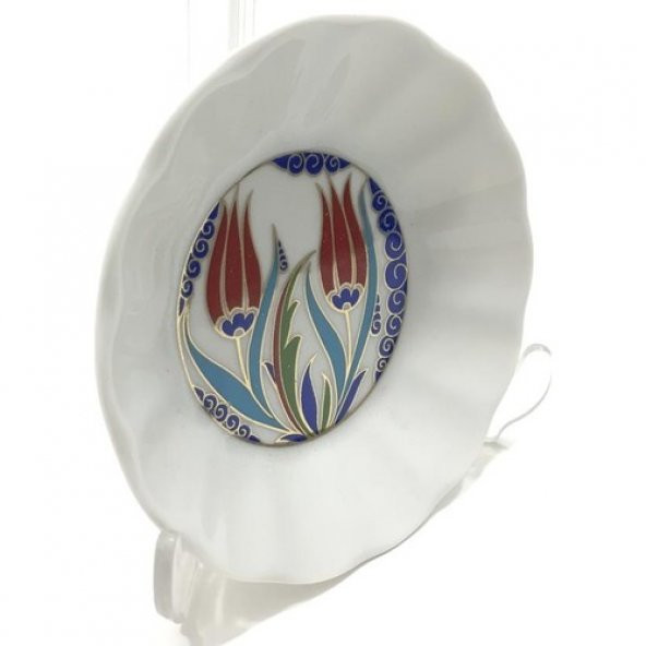 PORLAND PORSELEN 6'LI 127912 LALEHAN ÇAY TABAĞI - 2
