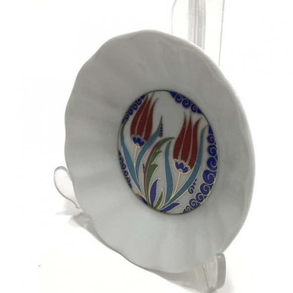 PORLAND PORSELEN 6'LI 127912 LALEHAN ÇAY TABAĞI - 3