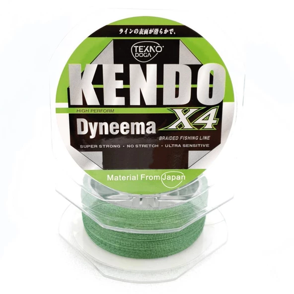 Kendo Dynema 4x 4 Kat PE İp Misina Örgü Olta Misinası 120m