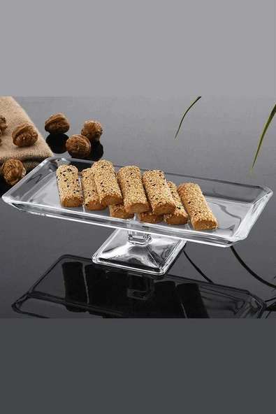 Paşabahçe Grace Ayaklı Baton Servis Sunum Tabağı 95462 ürün görseli 1