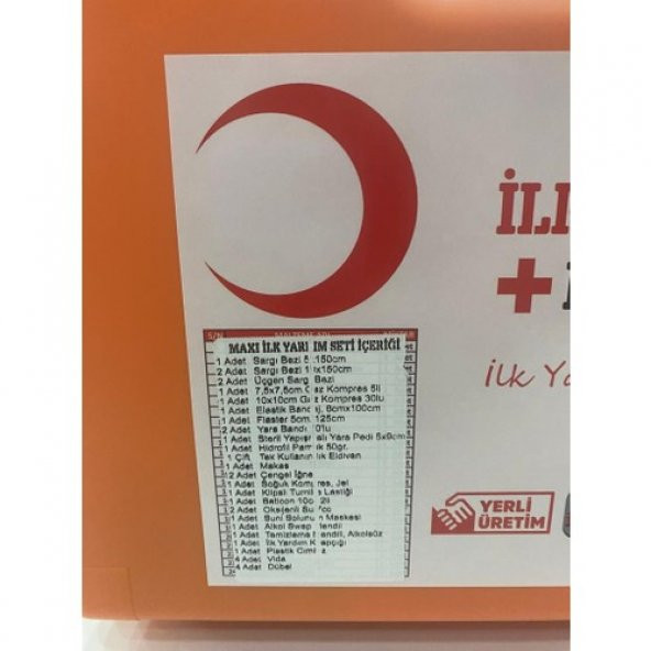 MAXİ İLK YARDIM ÇANTASI - 3