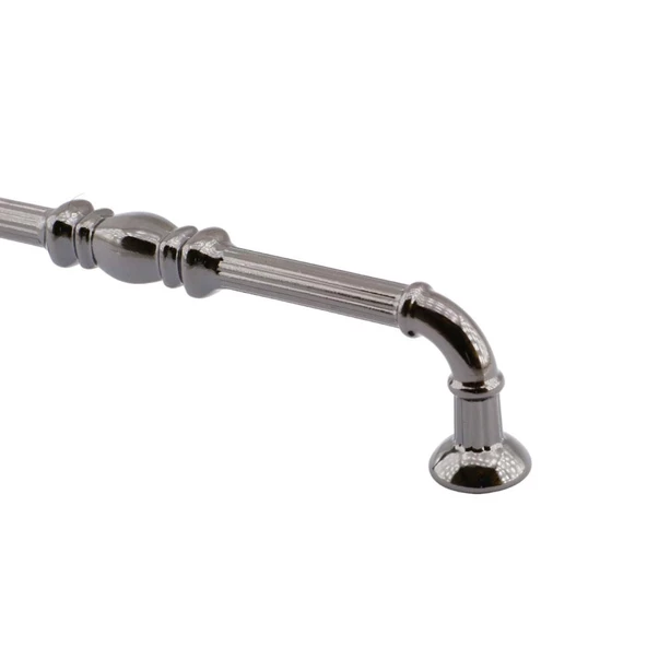 Buket Mobilya Mutfak Dolabı Çekmece Dolap Kulpu Kulpları Kulbu Füme (128 MM-12.8 CM) Metal Kulp - 4