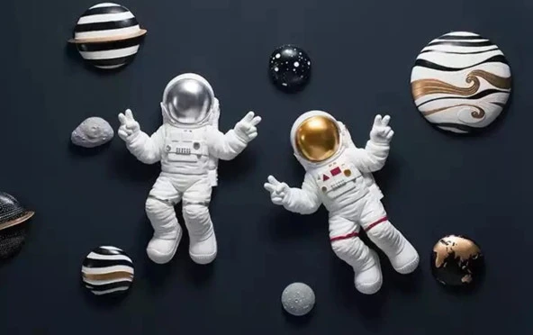 Astronot Uzay Dev Boy Polyester - 4