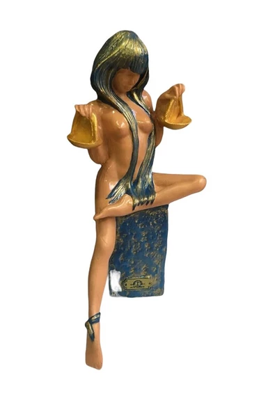 Terazi Burcu Deniz Mavisi Burçlar Serisi