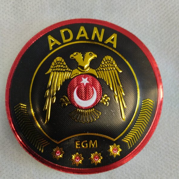 Çevik Kuvvet Arması  Cırtlı Polis EGM Adana