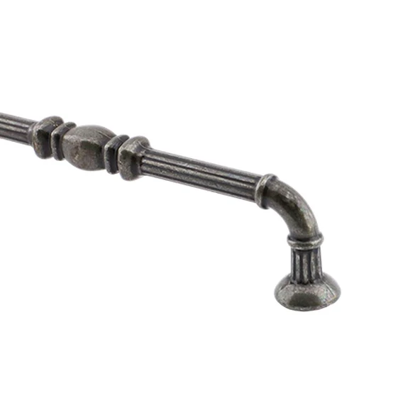 Buket Eskitme Antik Gümüş (128 mm-12.8 cm) Metal Mobilya Mutfak Çekmece Dolap Kulpu Kulbu Kulpları - Resim 4