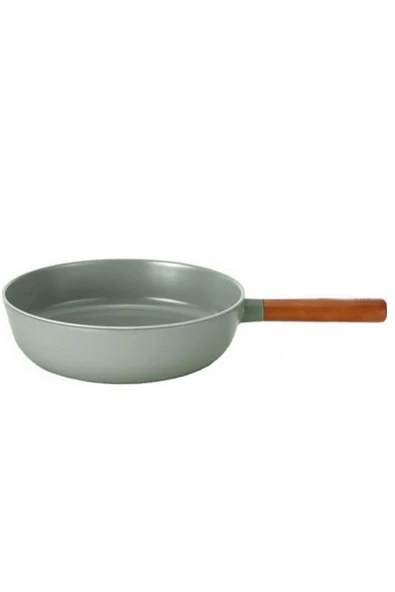 Neoflam 26 cm Döküm Ahşap Saplı Wok Tava - Resim 2