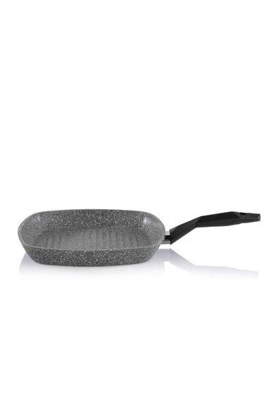 Schafer Cory Granit Y.Y.Kare Grill Tava - 28cm -Gri - 3