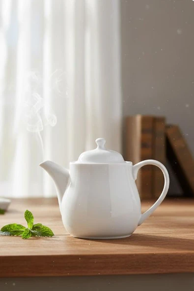 Kütahya Porselen End.Otel 02 No Demlik Dekorsuz  EO02DM00 ürün görseli