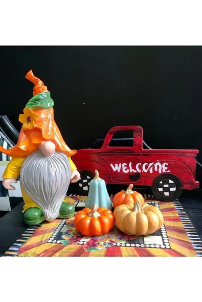 Halloween Gnome - Sonbahar Cücesi