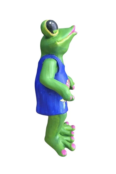 Plaj Kurbağası - Elbiseli Model (43X21 CM) Biblo - Dekor - 2