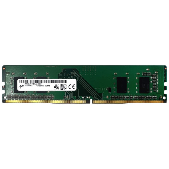 Micron  4GB MTA4ATF51264AZ-2G6E1 PC4-21300V-UDIMM (DDR4-2666Mhz) MASAÜSTÜ RAM