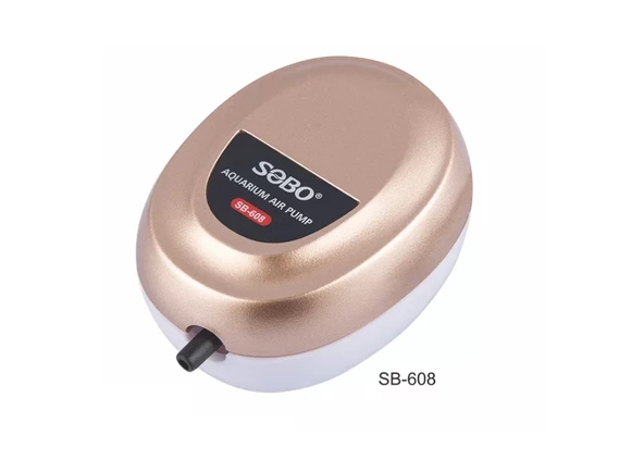 Sobo Sessiz Tek Çıkışlı Akvaryum Hava Motoru 1.5W 3LT/DAK SB-608