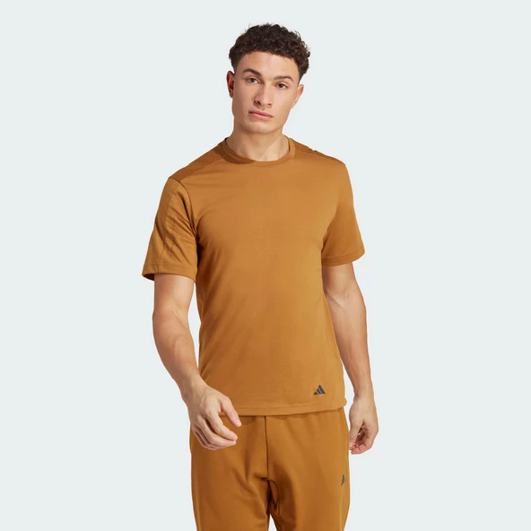 Adidas IB7887 Yoga Base Tee Erkek T-Shirt