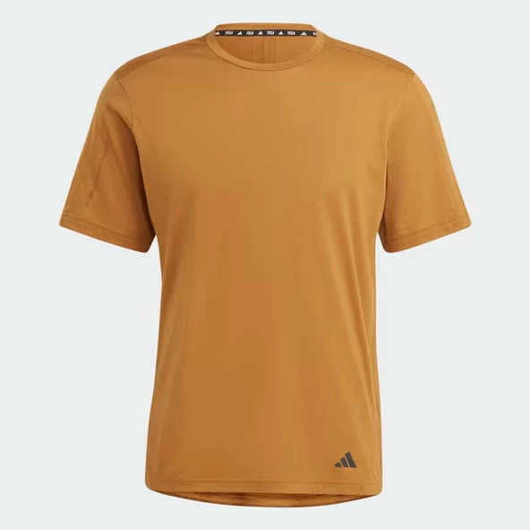 Adidas IB7887 Yoga Base Tee Erkek T-Shirt - Resim 4