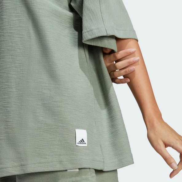 Adidas HZ4394 W Lng Lw Shirt Kadın Gömlek - 7