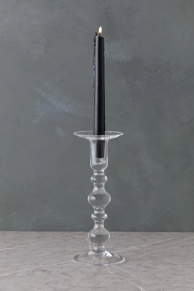 Paşabahçe Kristal El İmalatı Dekoratif Mumluk 1 Adet 31667 MUM DAHİL DEĞİLDİR ürün görseli 1
